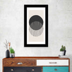 Moon Eclipse Minimalist Wall Art