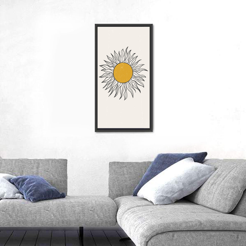 Sun Boho Minimalist I Wall Art
