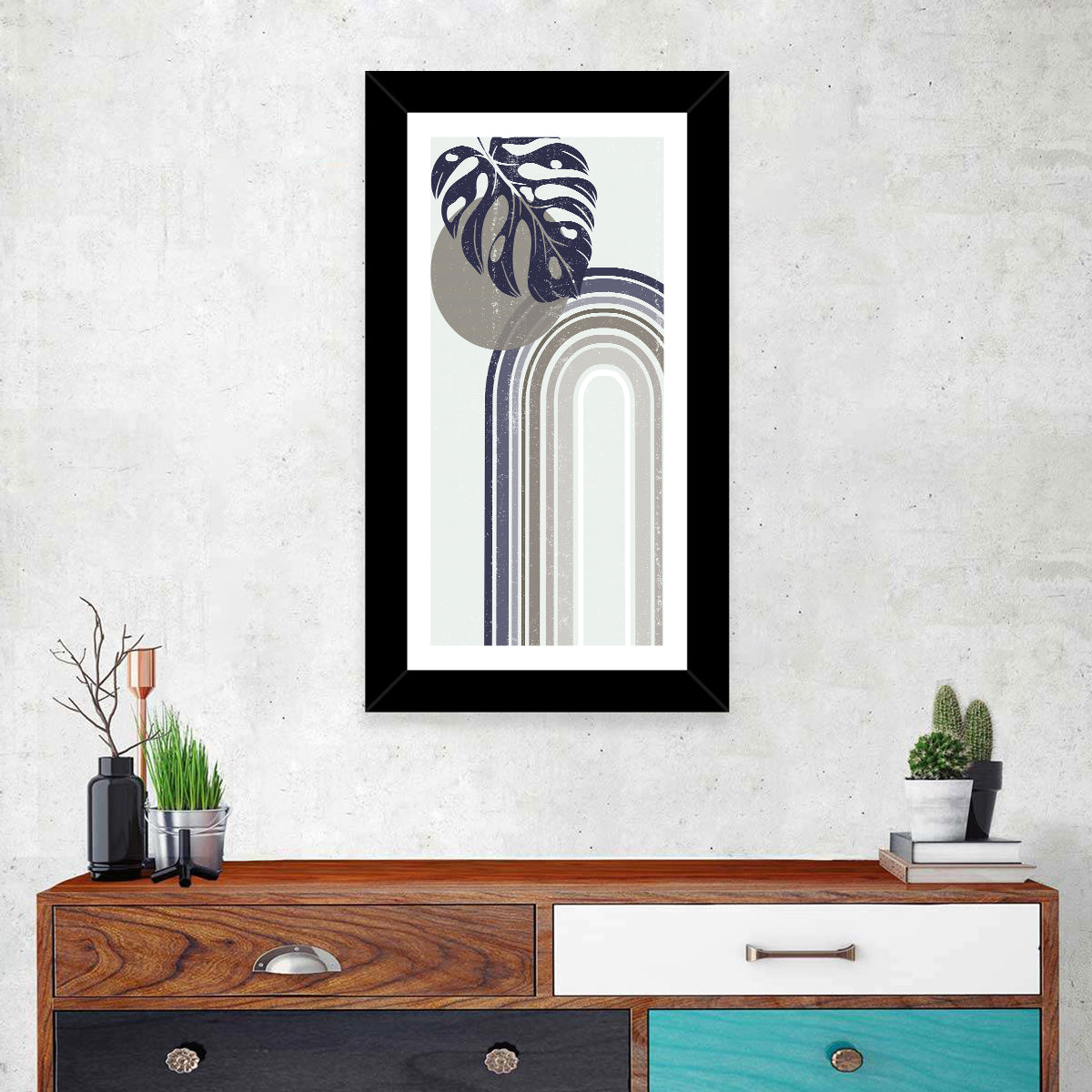 Door to Heaven Boho Abstract Wall Art