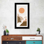 Sun Over Canyon River Wall Art