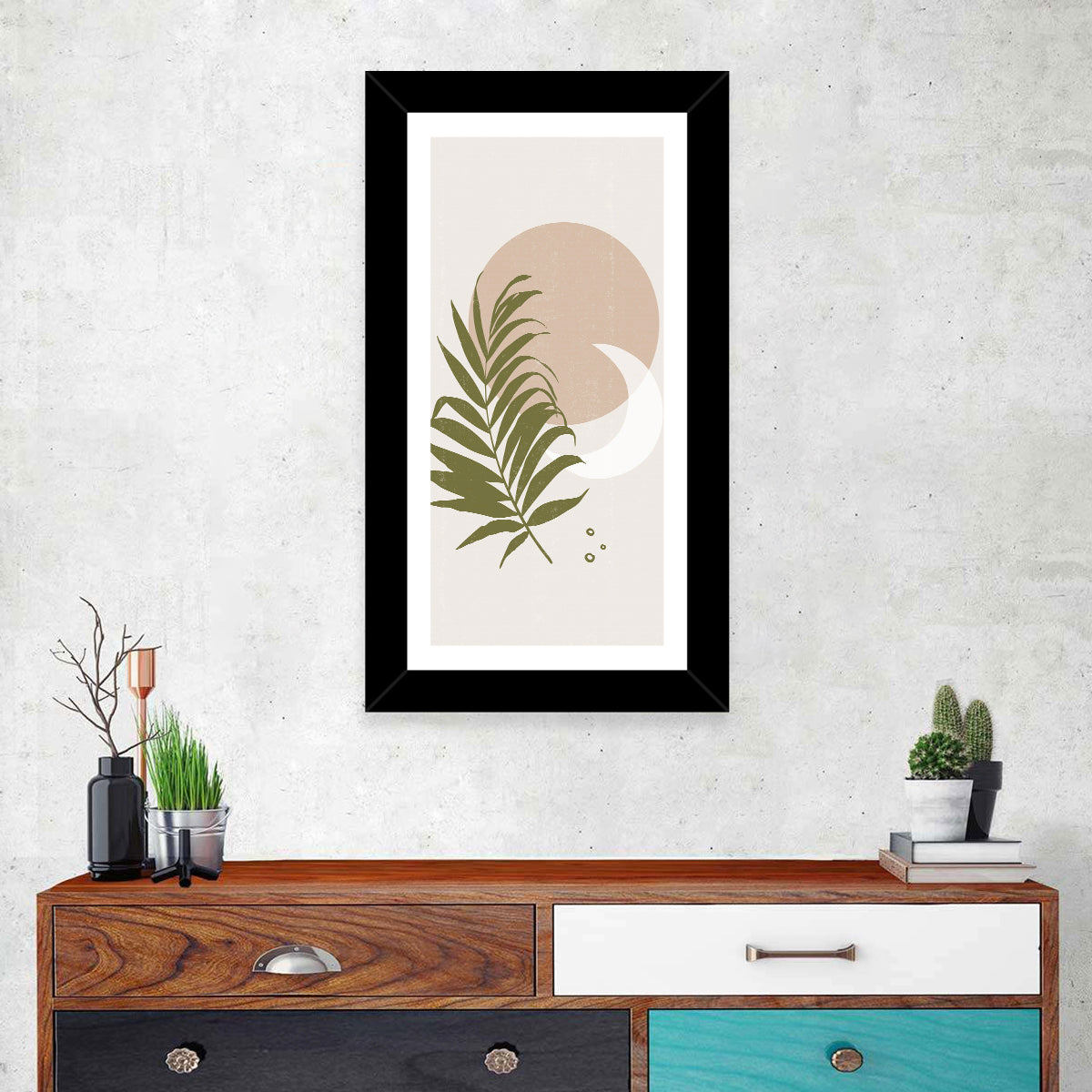 Palm Leaf Sun Study Wall Art
