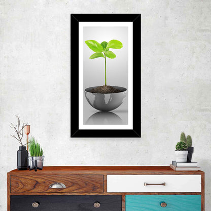 Grow a Plant Concept Wall Art