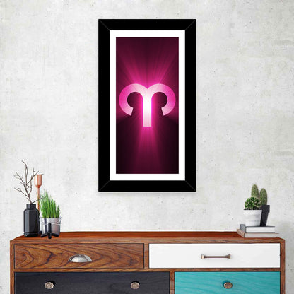 Aries Symbol Wall Art
