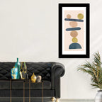 Balanced Stone Stack Wall Art