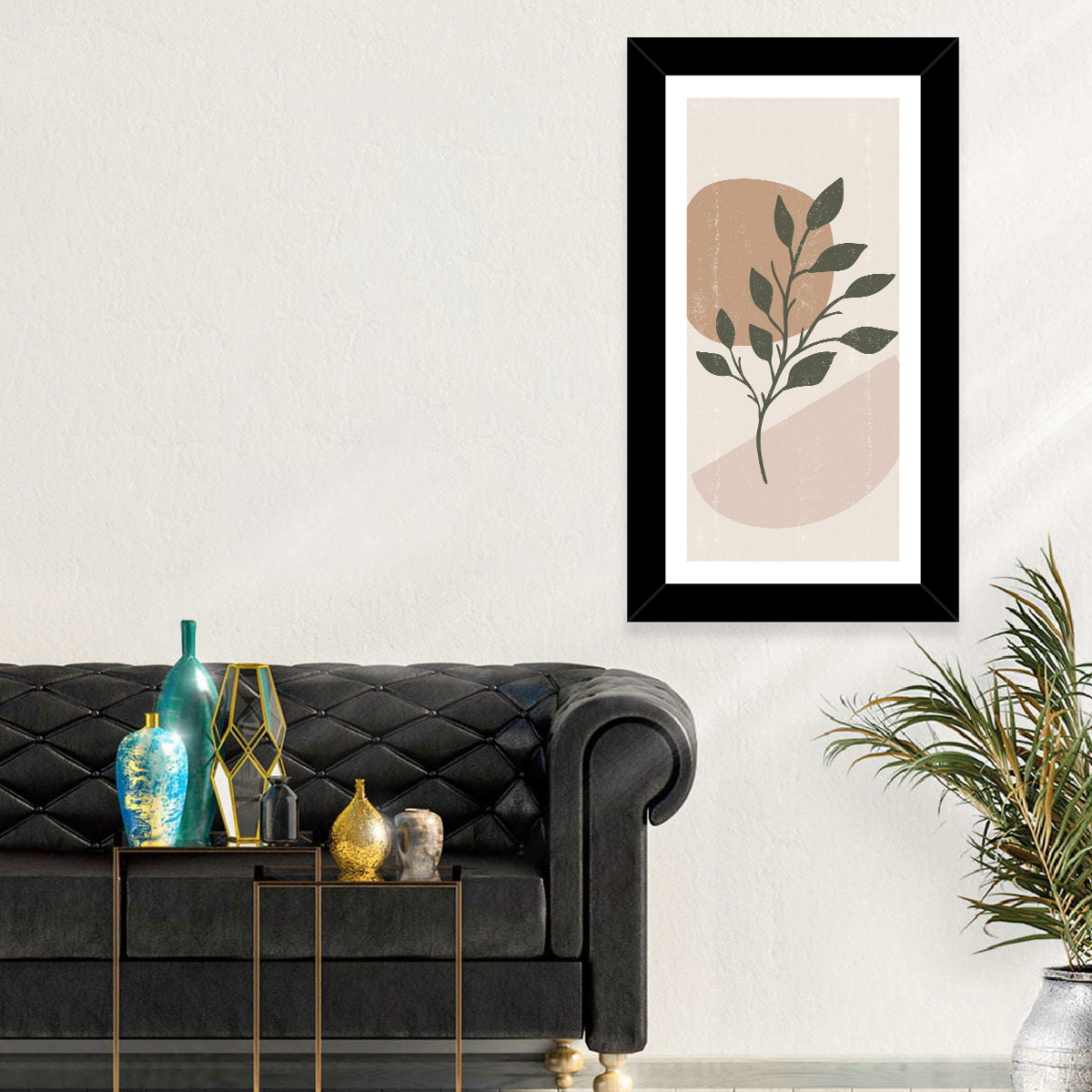 Boho Leaf Study Wall Art