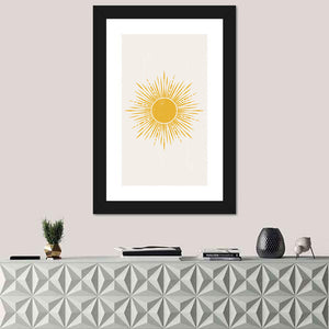 Sun Boho Minimalist II Wall Art