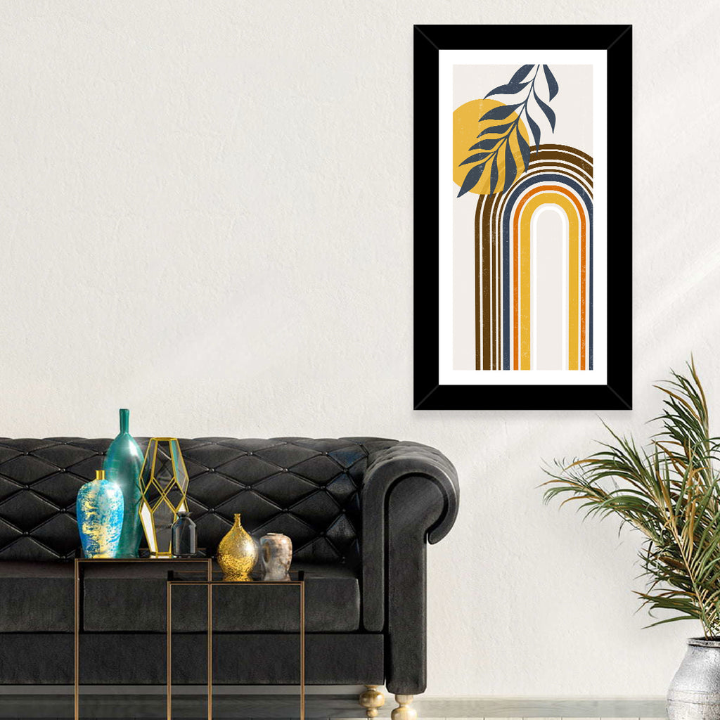 Boho Concentric Sun Arch Wall Art