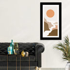 Sun Over Canyon River Wall Art