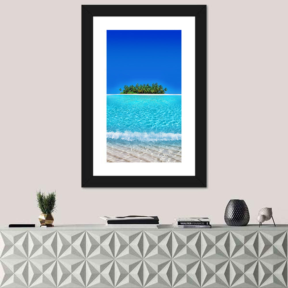 Yacatan Island Beach Wall Art