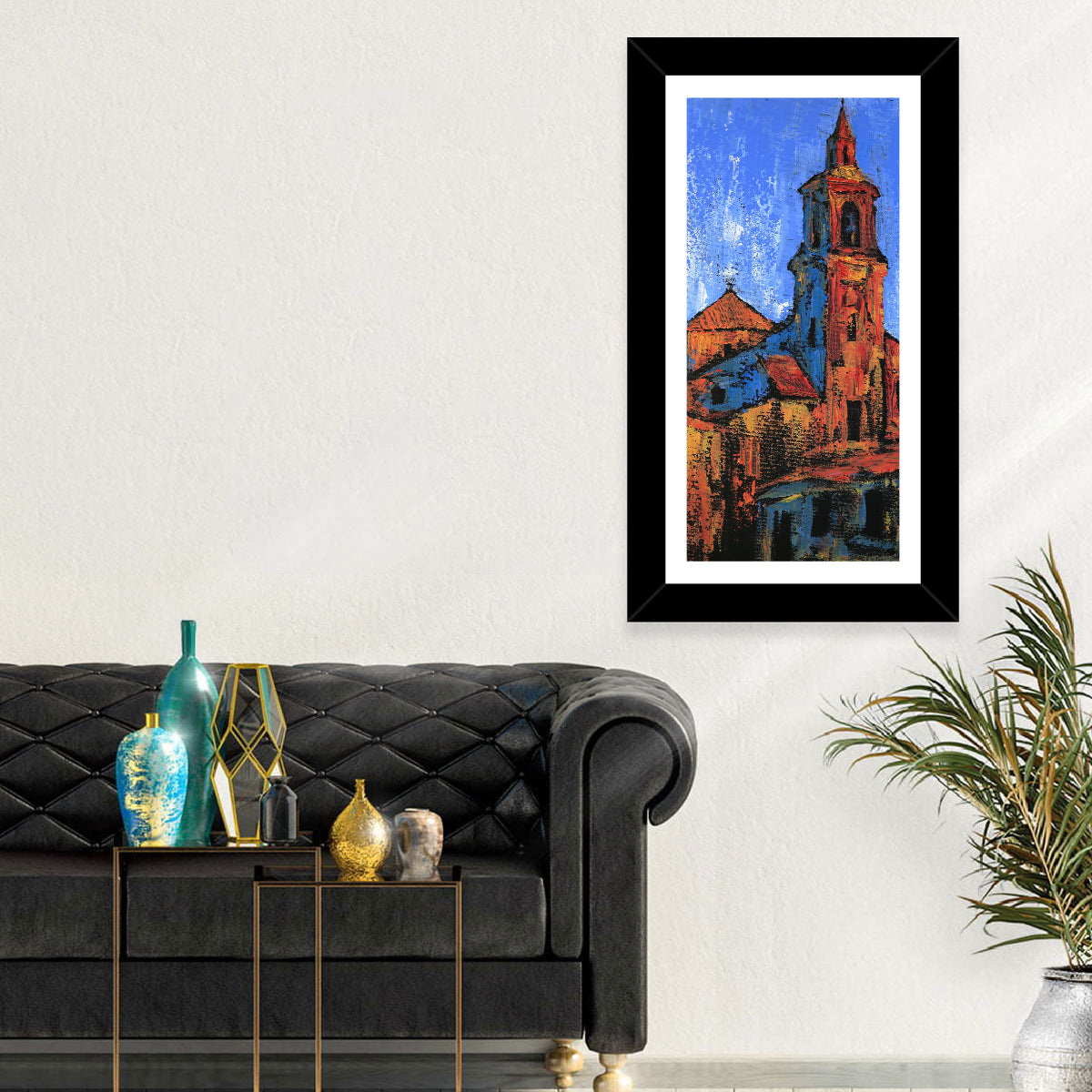 Iglesia Parroquial San Pedro Apostolo Wall Art in a room, portrait