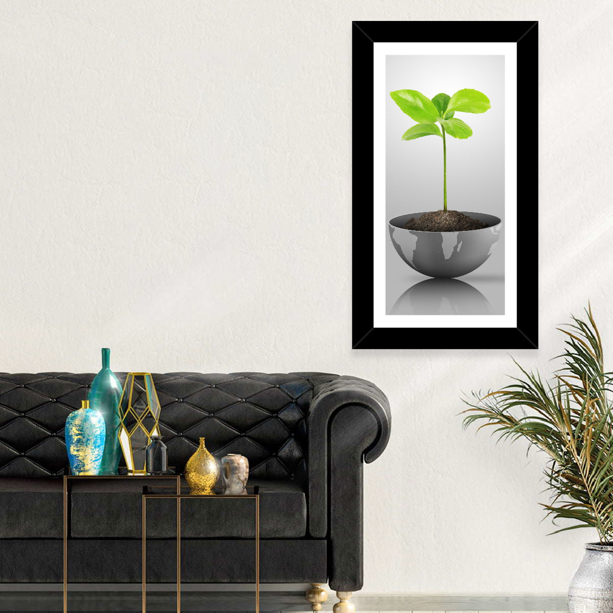 Grow a Plant Concept Wall Art