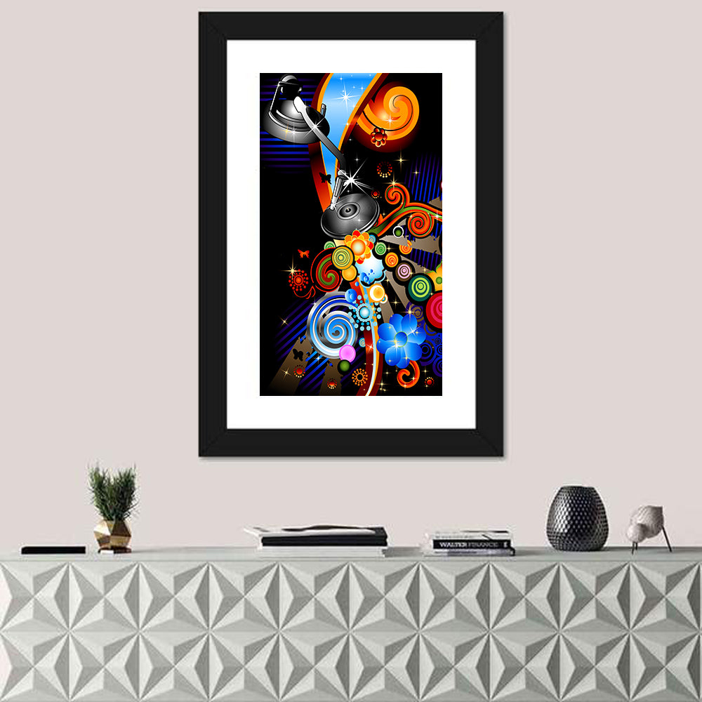 Party Design Illustration Wall Art