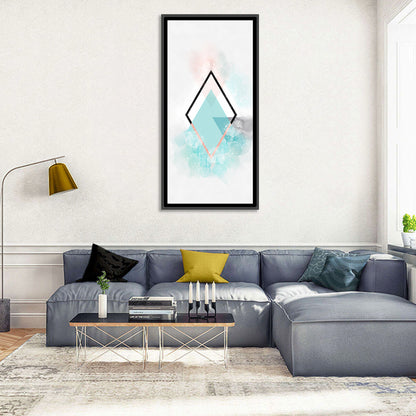 Scandinavian Geometric Abstract IV Wall Art