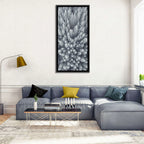 Snow Covered Pine Forest Wall Art