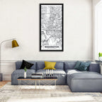 Washington D.c. Map Wall Art