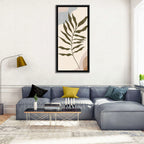 Minimalist Fern Leaf Study Wall Art