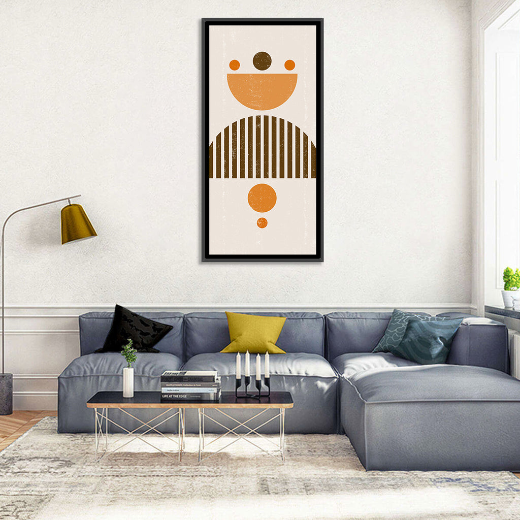 Mid-century Moon and Sun Wall Art