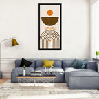 Earth Tone Rainbow Arch Wall Art