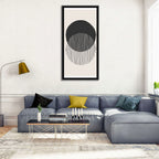 Moon Eclipse Minimalist Wall Art