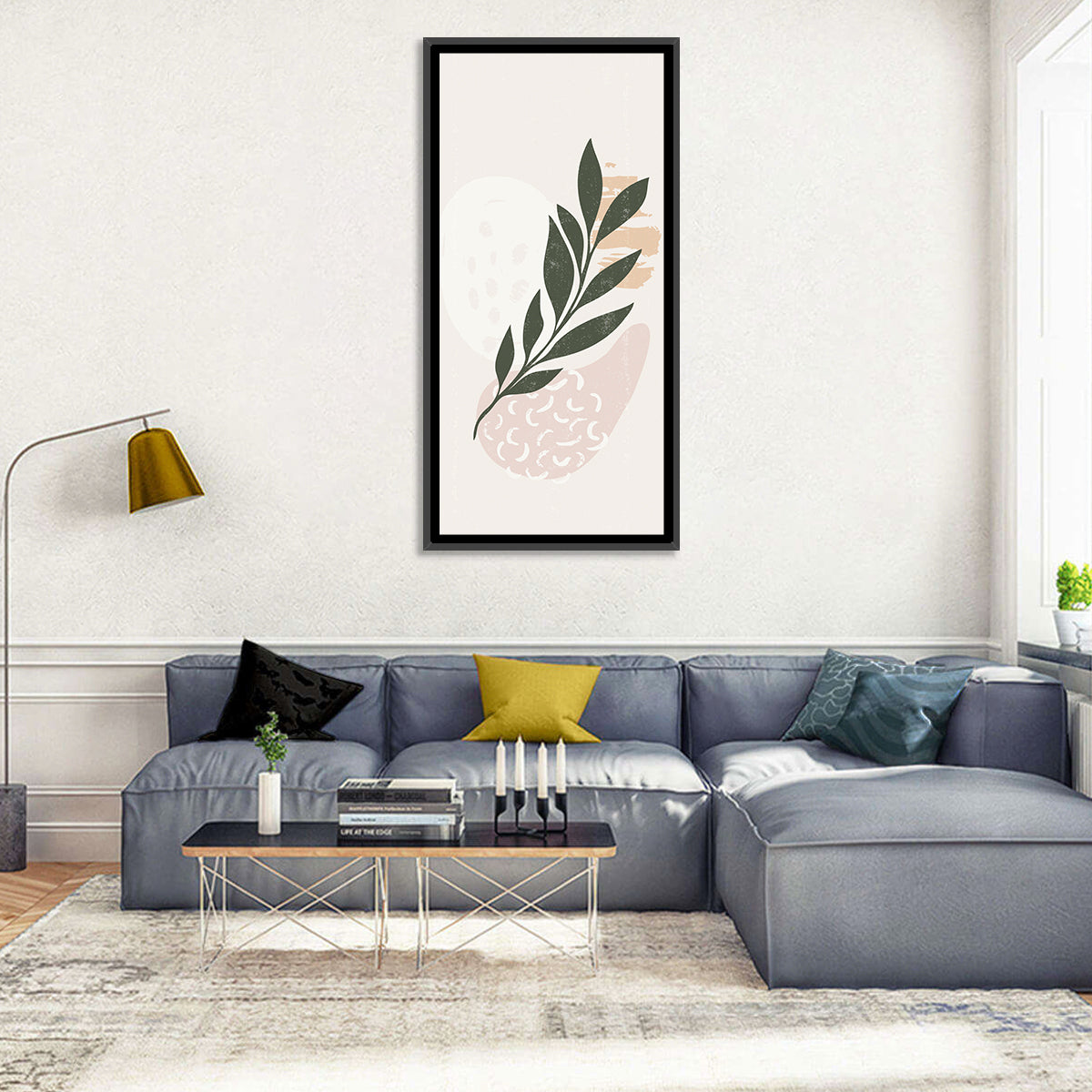 Boho Leaf Study Wall Art