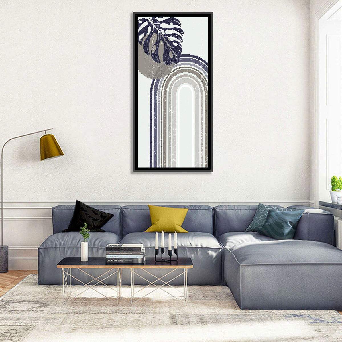 Door to Heaven Boho Abstract Wall Art