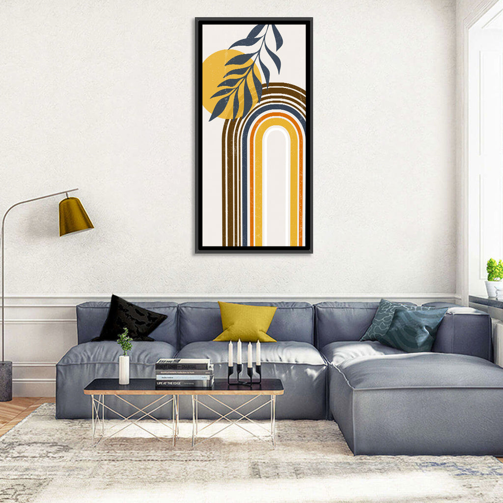 Boho Concentric Sun Arch Wall Art