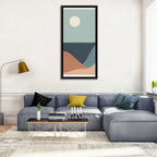 Moonlit Coastal Dunes Wall Art