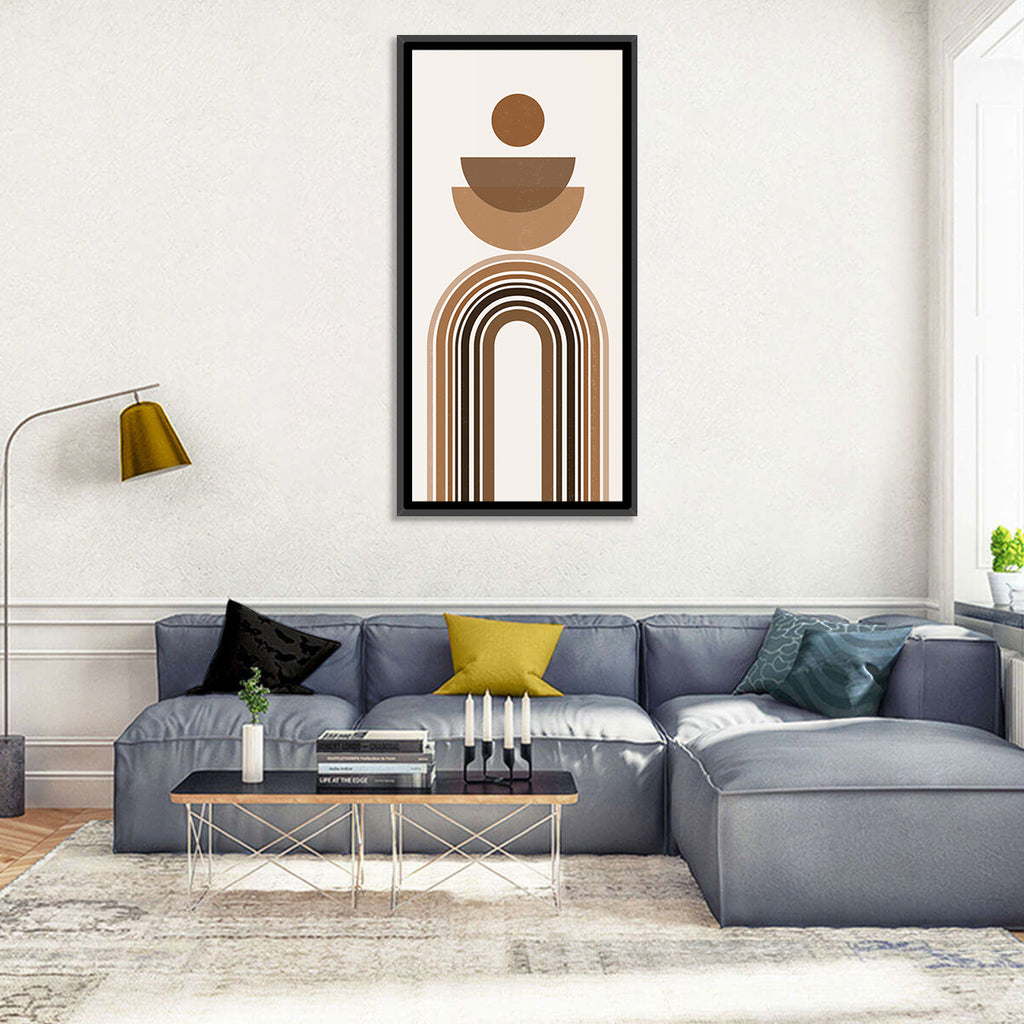 Neutral Rainbow Balance Wall Art