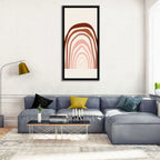 Muted Rainbow Arches Wall Art