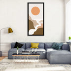Sun Over Canyon River Wall Art