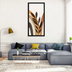 Tropical Boho Leaf Arches Wall Art