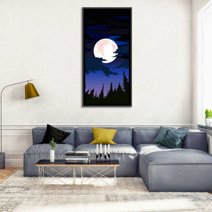 The Dark Moon Wall Art