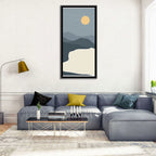 Sandy Mountains at Dusk Wall Art