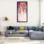 Wisteria Floral Abstraction Wall Art