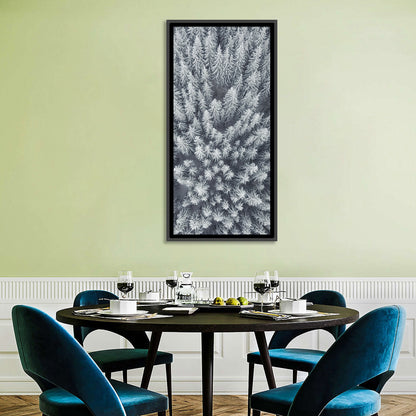 Forest Snowy Trees Wall Art