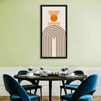 Concentric Arch Sun Wall Art