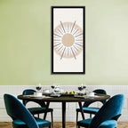 Concentric Boho Sun Iii Wall Art