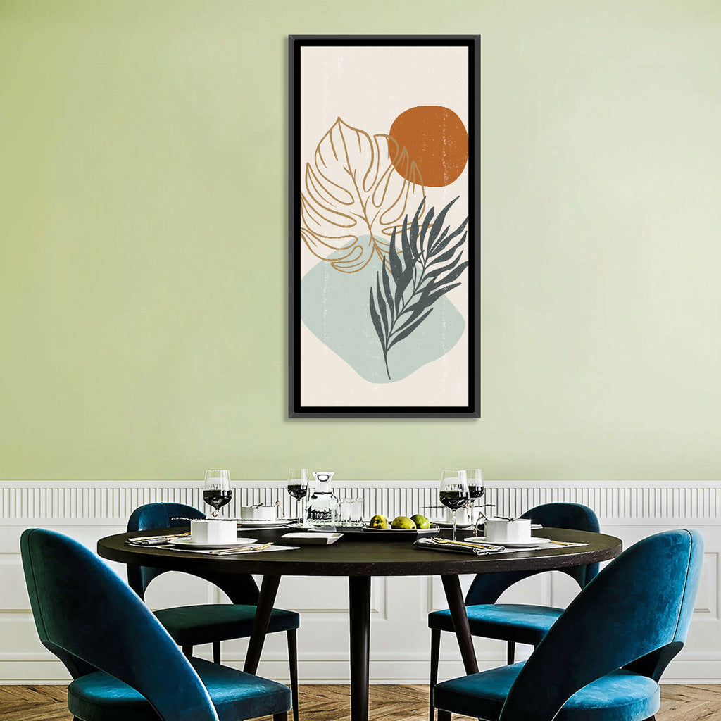 Shadowed Leaves Wall Art