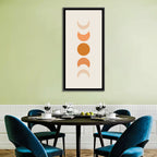 Minimalist Moon Phases Wall Art