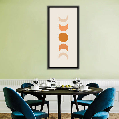 Moon Phases Minimalist Wall Art