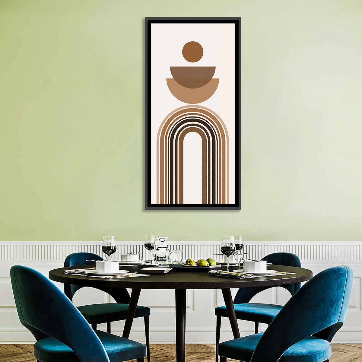 Neutral Rainbow Balance Wall Art