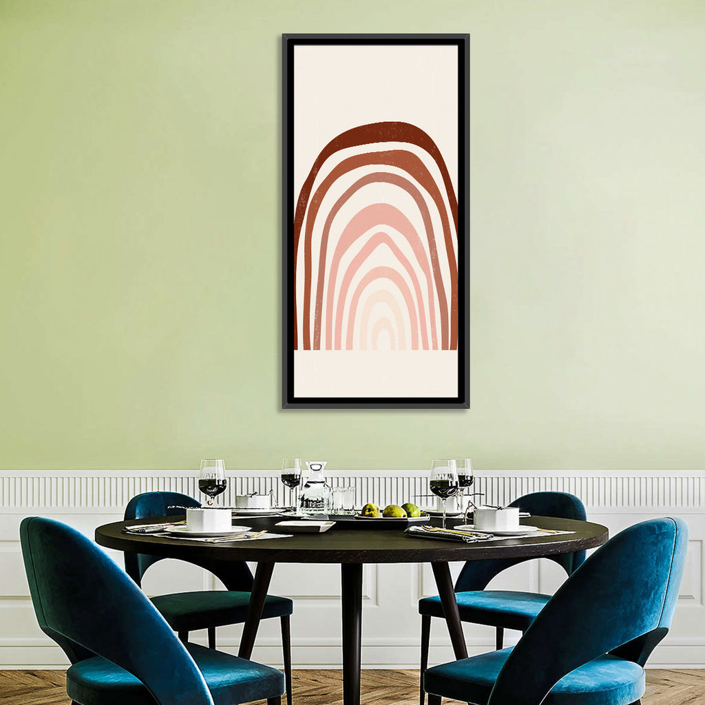 Muted Rainbow Arches Wall Art