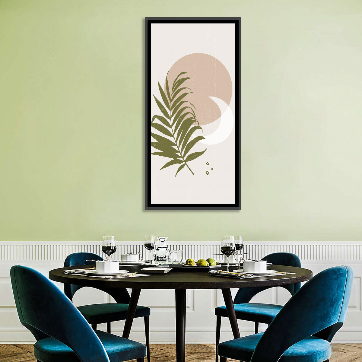 Palm Leaf Sun Study Wall Art
