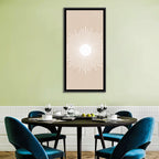 Boho Sun Mandala Wall Art