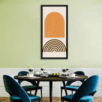 Burnt Sunrise Arch Study Wall Art