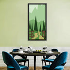 Winding Forest Path Wall Art