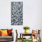 Snow Covered Pine Forest Wall Art