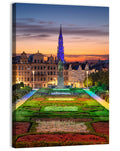 Mont Des Arts, Brussels at Dusk Wall Art