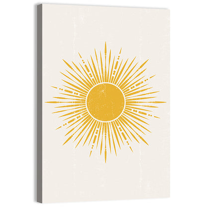 Sun Boho Minimalist II Wall Art