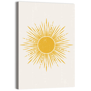 Sun Boho Minimalist II Wall Art